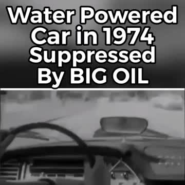 Water Powered Car In 1970's