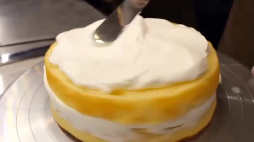 Smooth The Cream On The Yellow Cake