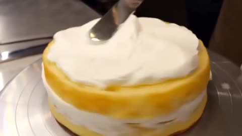 Smooth The Cream On The Yellow Cake