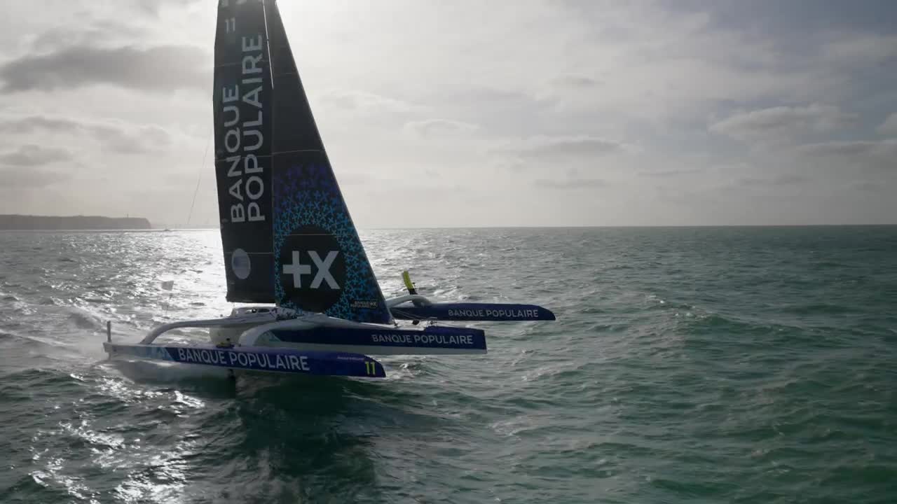 Voile Banque Populaire Depart Transat Jacques Vabre 2021