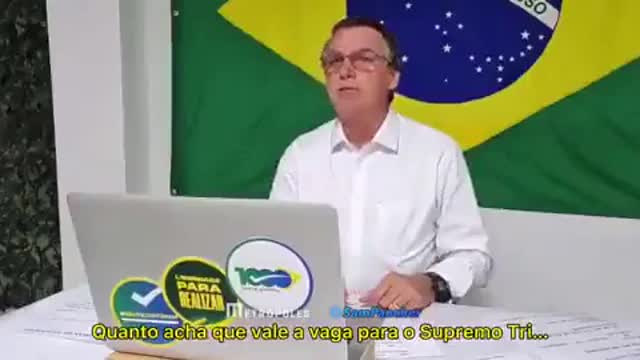 QUANTO VOCÊ ACHA QUE VALE UMA VAGA PARA O SUPREMO TRIBUNAL