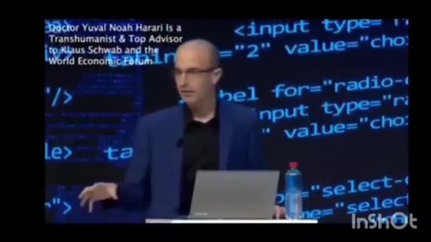 HACKABLE HUMANS JEW YUVAL NOAH HARARI, ADVISOR TO JEW KLAUS SCHWAB