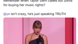 Remember this?!? Taylor Swift Called Out Soros.