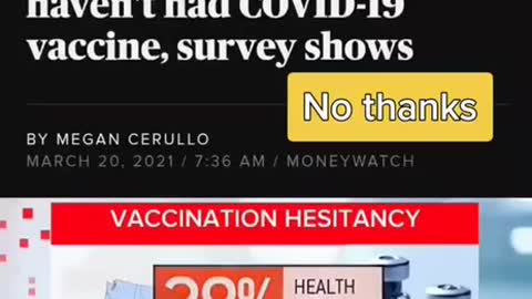 Almost half of all health care workers haven't had the COVID-19 vaccine, survey shows