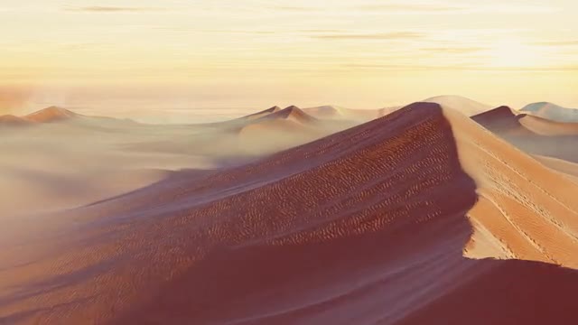 Beautiful Natural desert video footage