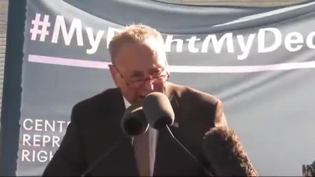 Chuck Schumer Threatens Violence Against Supreme Court Justices