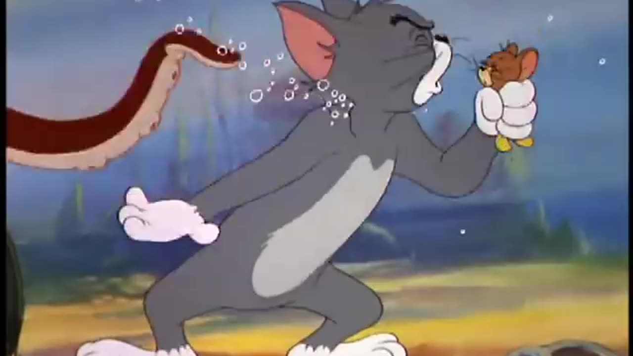 Tom and Jerry - Kucing dan Tikus Duyung(The Cat and the Mermouse, bahasa indonesia sub)