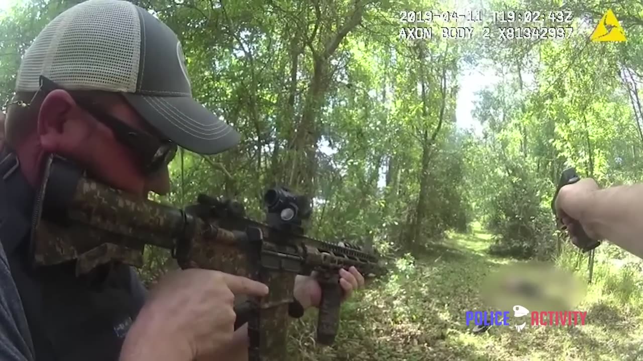 Bodycam Shows Police Shootout With Armed Carjacking Suspect in Florida