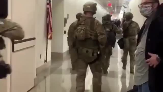 TROOPS IN THE CAPITOL~ CAN SOMEONE CONFIRM THIS WAS TODAY?