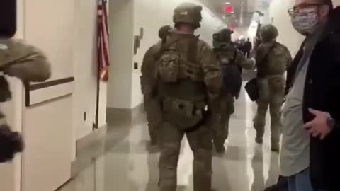 TROOPS IN THE CAPITOL~ CAN SOMEONE CONFIRM THIS WAS TODAY?