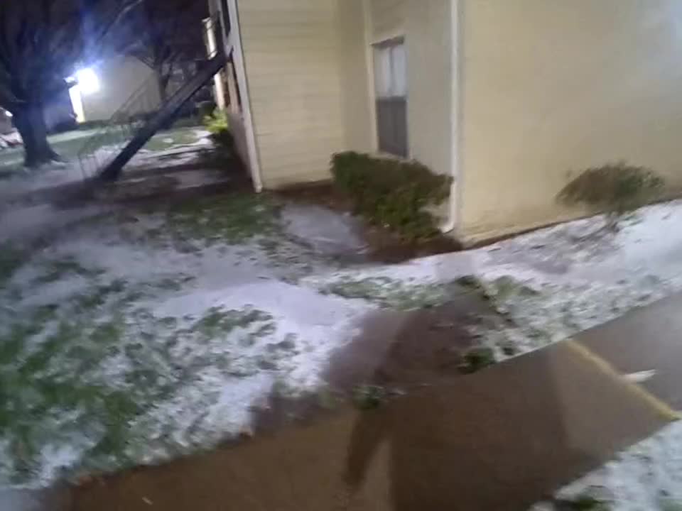 Snow in Texas....CRAZY