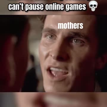 Mothers when you can’t pause online games 😂
