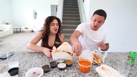 We tried Indian food for the first time