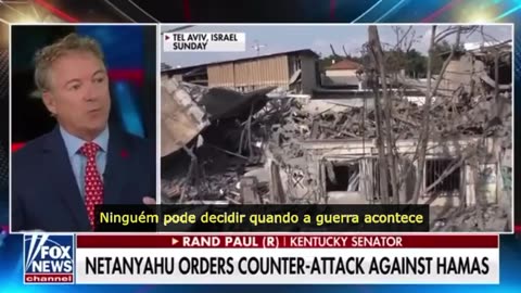 Rand Paul com uma abordagem calma e lógica sobre a situação e como os EUA deveriam responder.