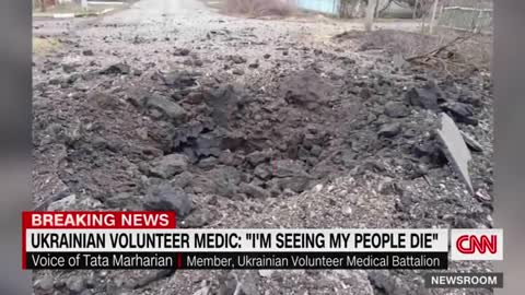 Ukrainian volunteer medic_ 'I'm seeing dead children'