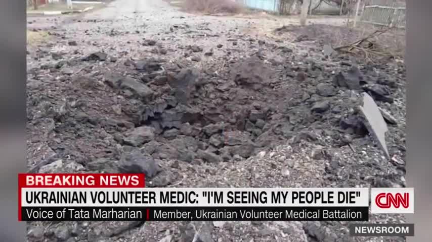 Ukrainian volunteer medic_ 'I'm seeing dead children'