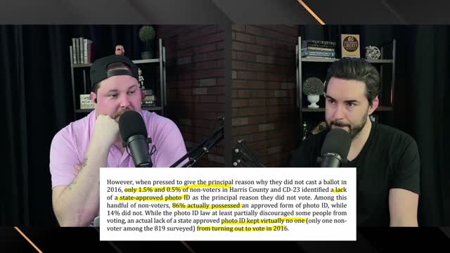This Study (Cited by the Left) ACTUALLY Says Voter ID Laws Don't Restrict Voting