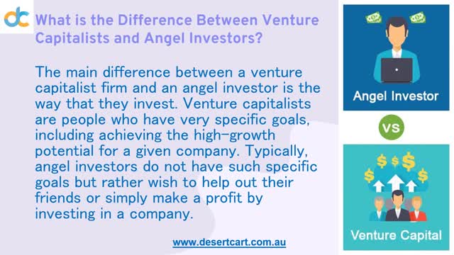 What is the Difference Between Venture Capitalists & Angel Investors?