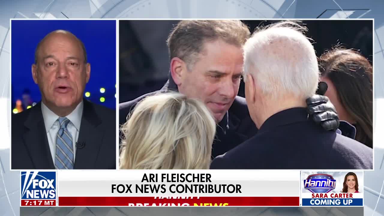 Liberals have no idea what is happening with Hunter Biden: Fleischer