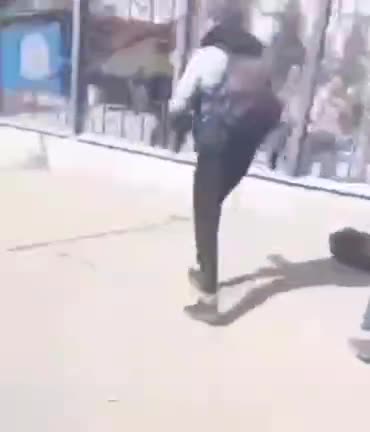 Place of rocket attack from the Armed Forces of Ukraine at the railway station