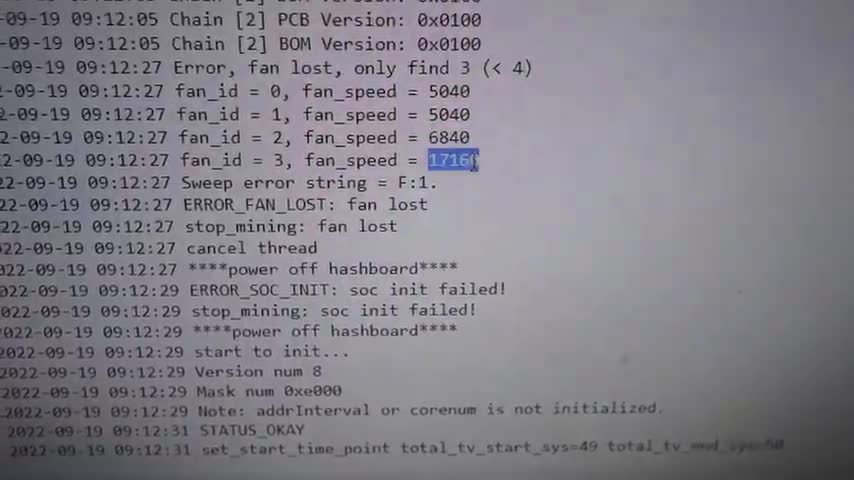 BITCOIN FARM - PROBLEMS WITH FANS - HOW TO FIX