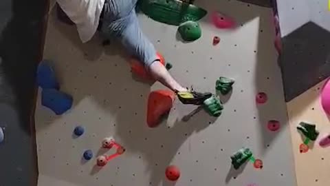 Tyler's First rock climb