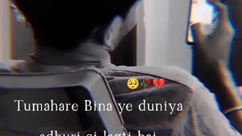 Sad song shayari status 🥀 lyrics song status insta shayari status #broken #sad #love