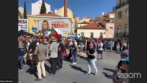 [513] A Manifestação de hoje em frente á Assembleia da República