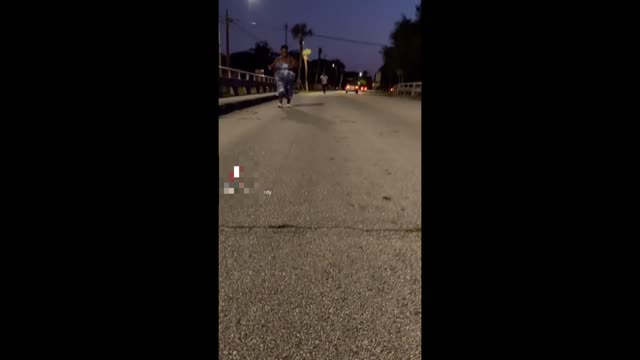 Funny video must watch fat women running for food someone take before her