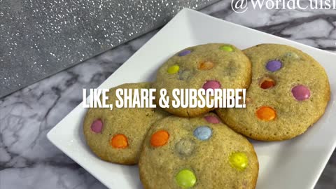 Soft & Chewy Smarties Cookies Recipes