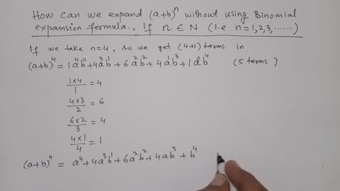 Binomial expansion