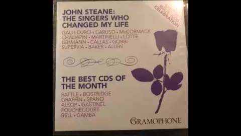 John Steane - What the critics said (part of) 19th April 1984.