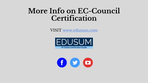 EC-Council 112-12 Certification: CSCU Exam Info | Syllabus | Practice Questions