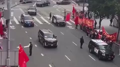 This is commiefornia . I guess literally now . Absolutely disgusting - ENTIRE HIGHWAY WAS SHUT DOWN