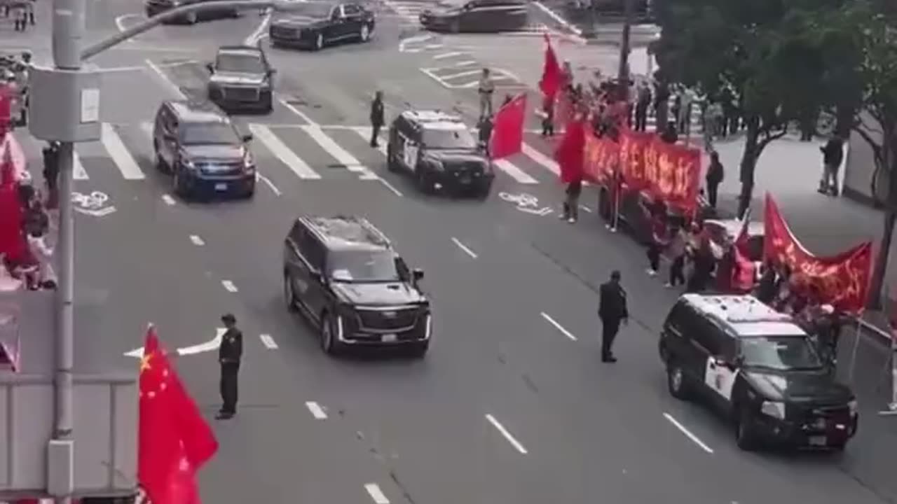 This is commiefornia . I guess literally now . Absolutely disgusting - ENTIRE HIGHWAY WAS SHUT DOWN