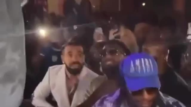 Skillibeng performed for Drake at his Birthday Party.