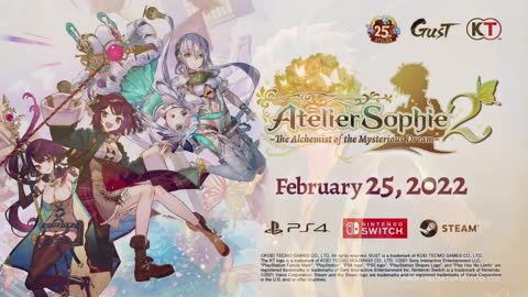 Atelier Sophie 2: The Alchemist of the Mysterious Dream - Olias Character Introduction Trailer