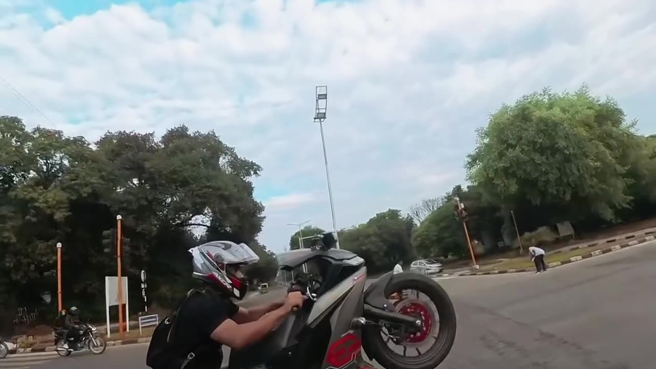 dangerous bike ride