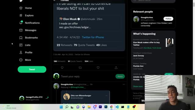 ELON MUSK WANTS TO BUY TWITTER FOR $43B! Crypto Daily News Updat