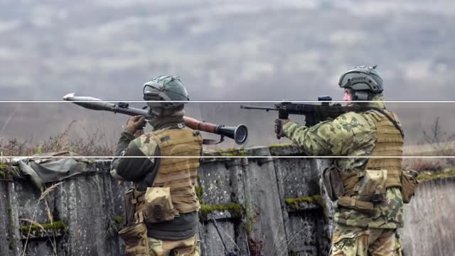 Ukrainian troops engage Russian invaders with Stingers, NLAWs outside Chernihiv.