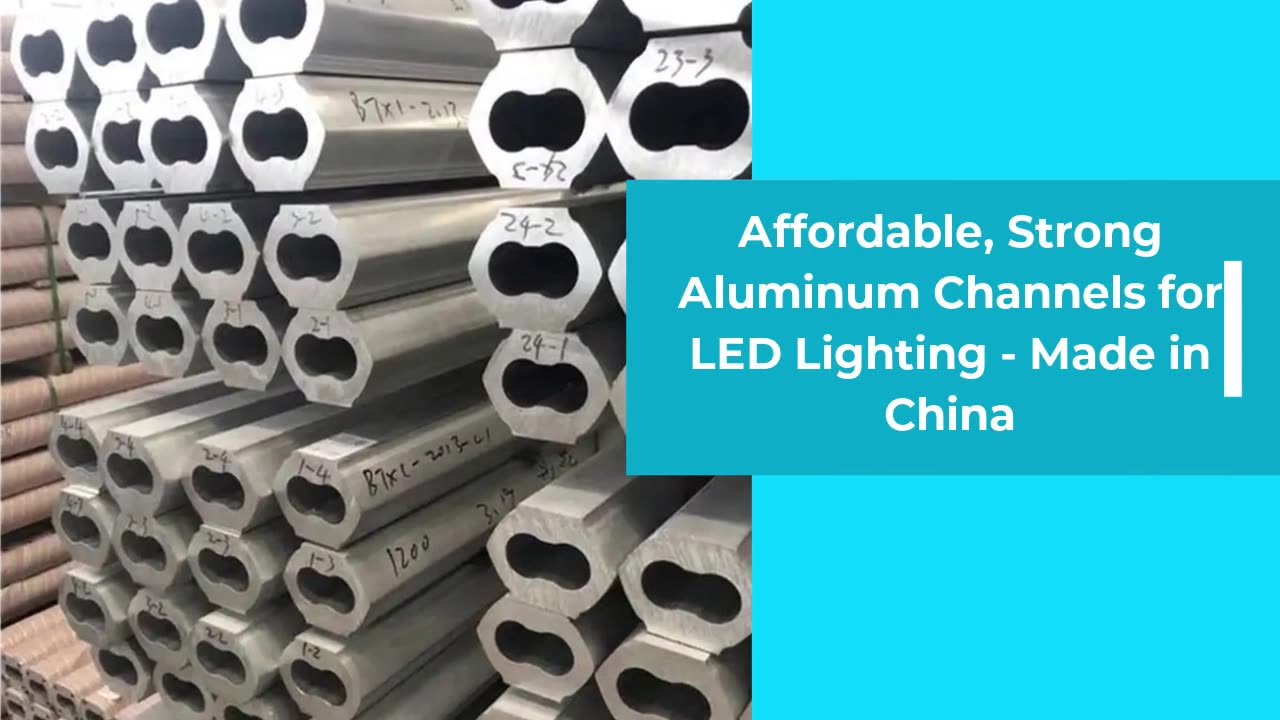 Aluminium Channel Extrusion Aluminum China 6063-T5 Aluminum Extruded Alloy O Shape for Led Light Bar