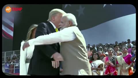 Trump went to India