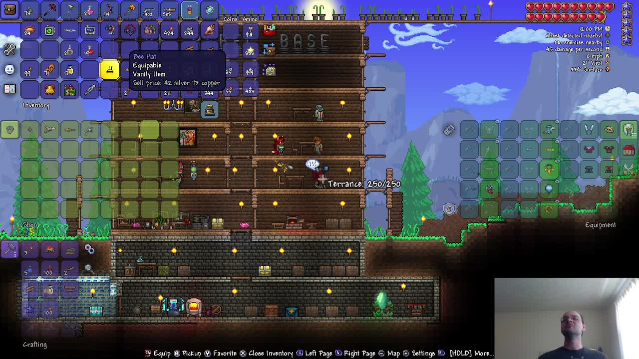 Beeware; Terraria, Expert Drunk World; Ep 50