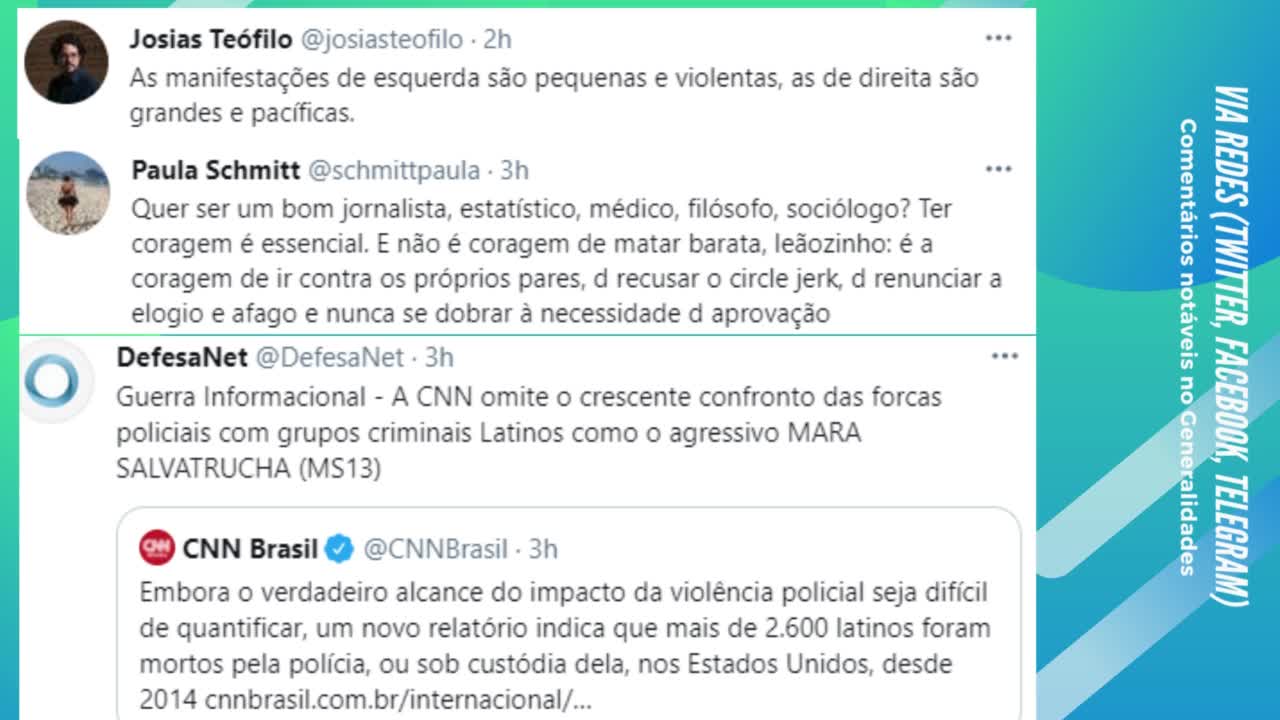 Via Redes, 29 de maio