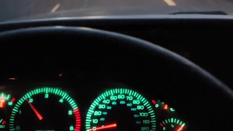 Broken speedometer