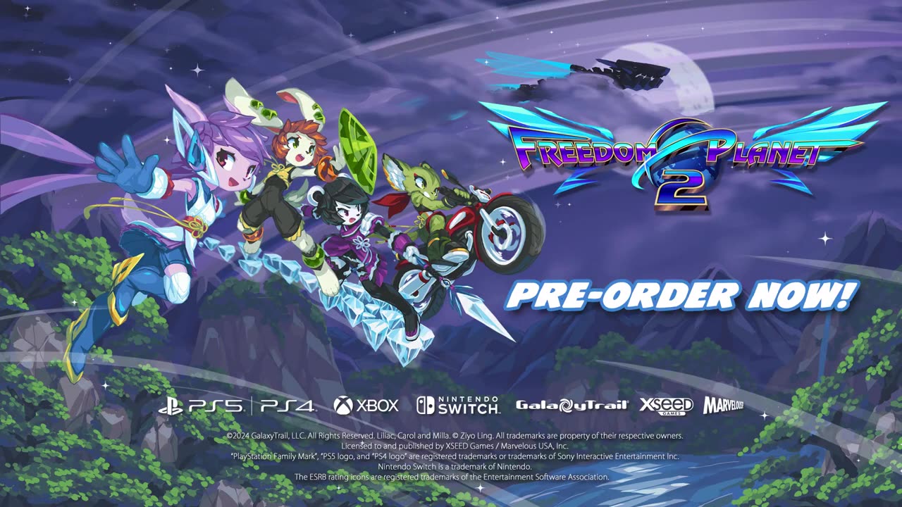 Freedom Planet 2 - Official Equippable Item Trailer