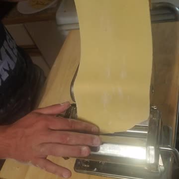 Making ravioli