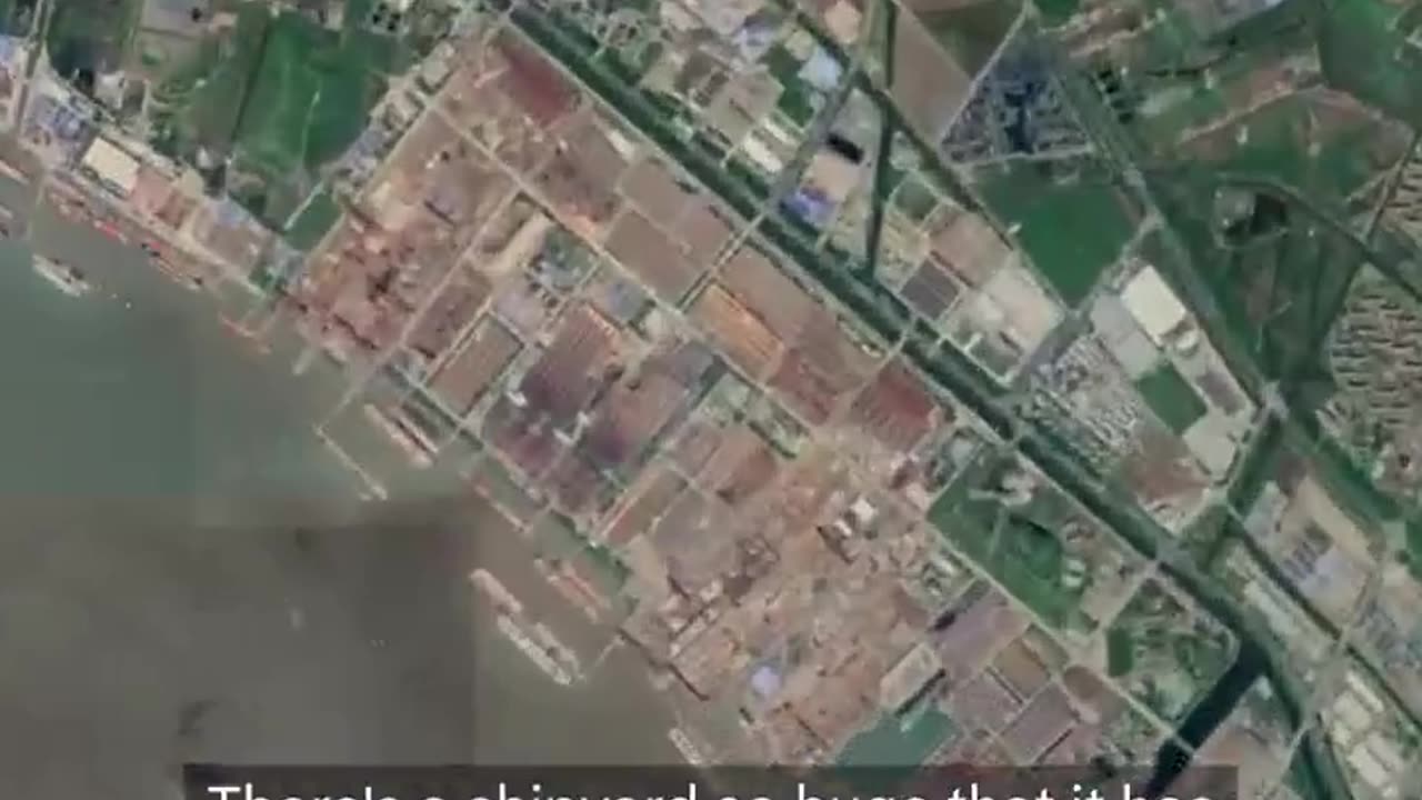 🇨🇳🇺🇸 China's shipbuilding capacity is 230 times greater than the United States,