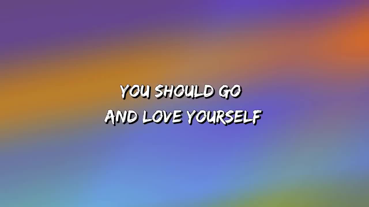 Justin Bieber - Love Yourself (Lyrics)