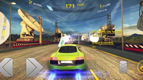 Car racing video
